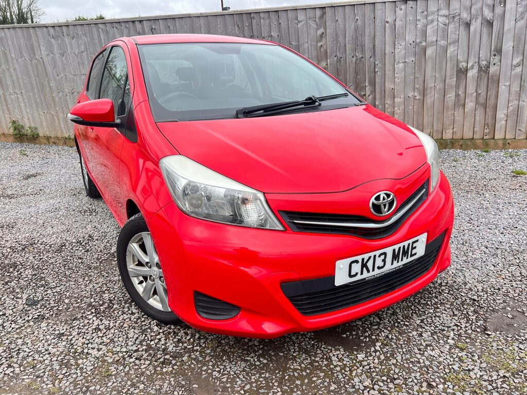 Toyota Yaris 1.33 Dual Vvt-i Tr Hatchback Eur CK13MME Red #2