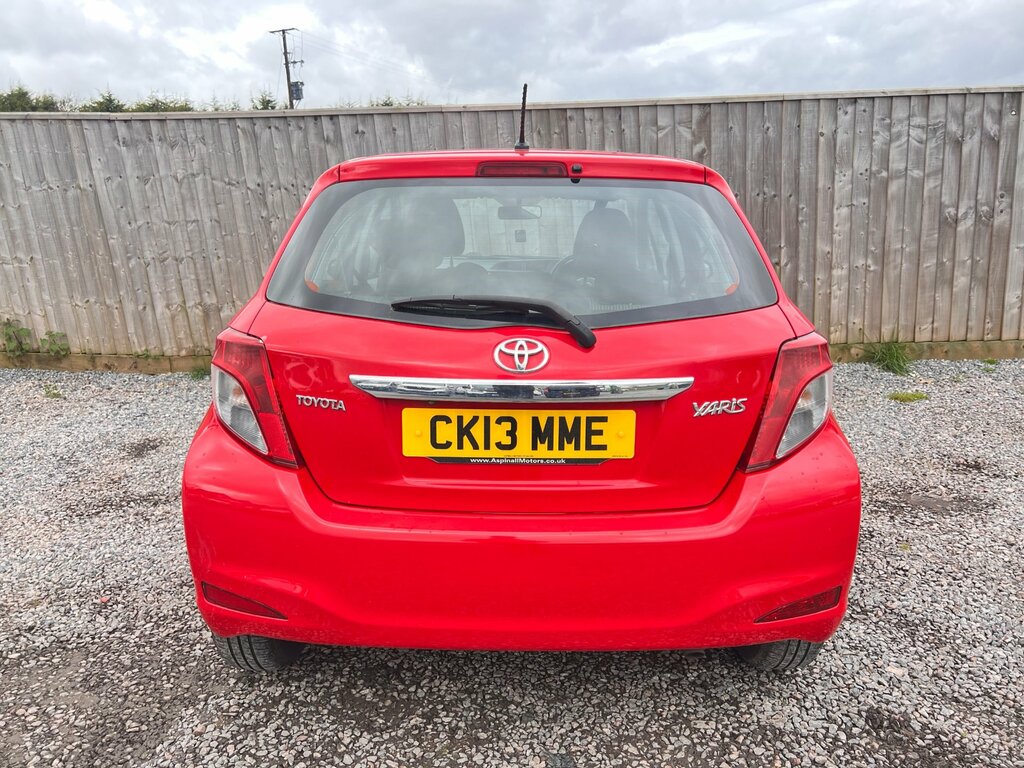 Toyota Yaris 1.33 Dual Vvt-i Tr Hatchback Eur CK13MME Red #6