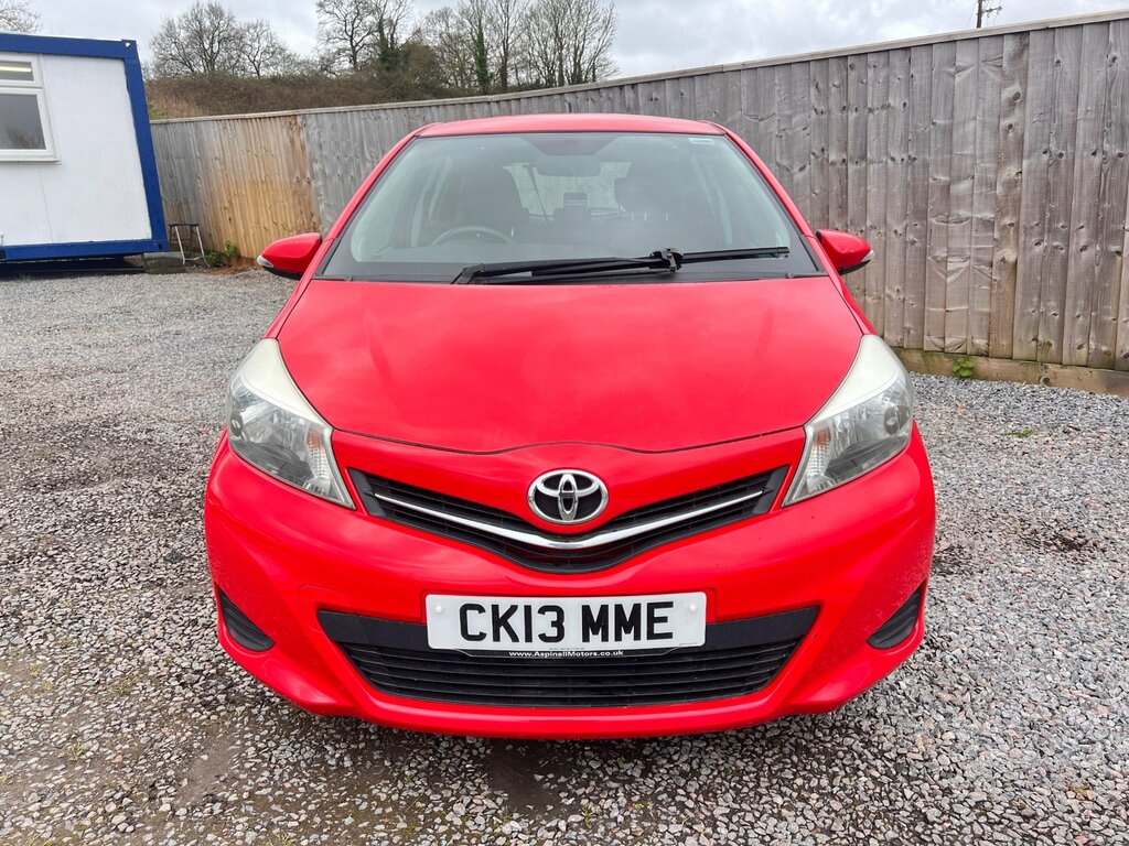 Toyota Yaris 1.33 Dual Vvt-i Tr Hatchback Eur CK13MME Red #3