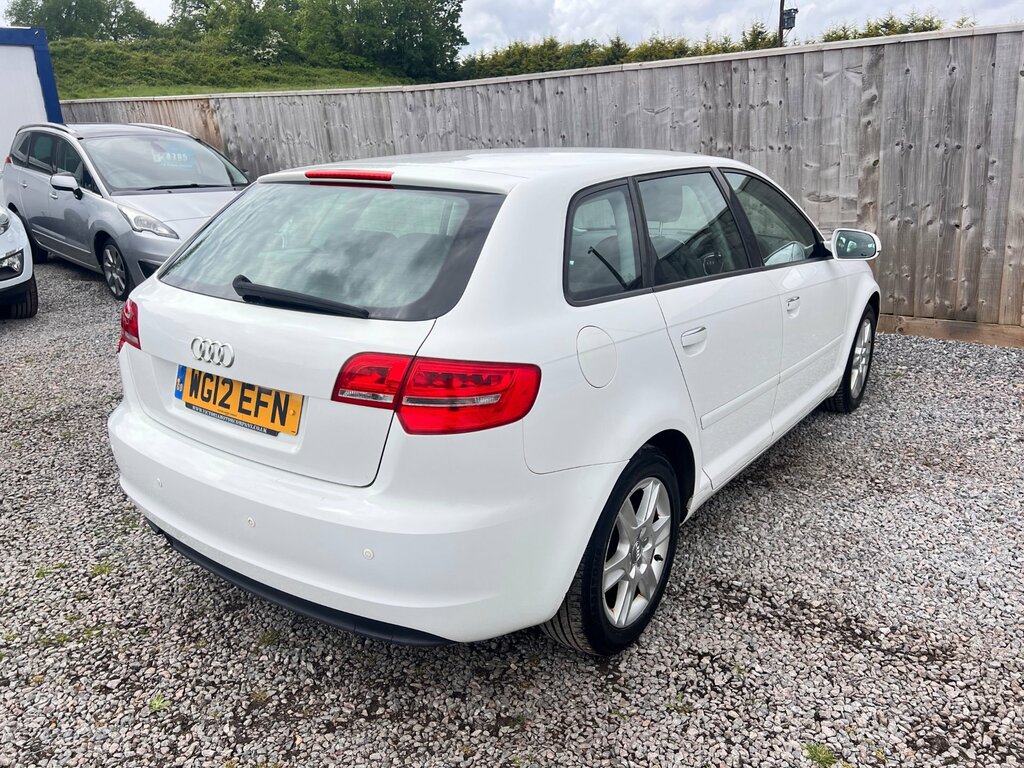 Audi A3 1.6 Tdi Se Sportback Euro 5 Ss WG12EFN White #6