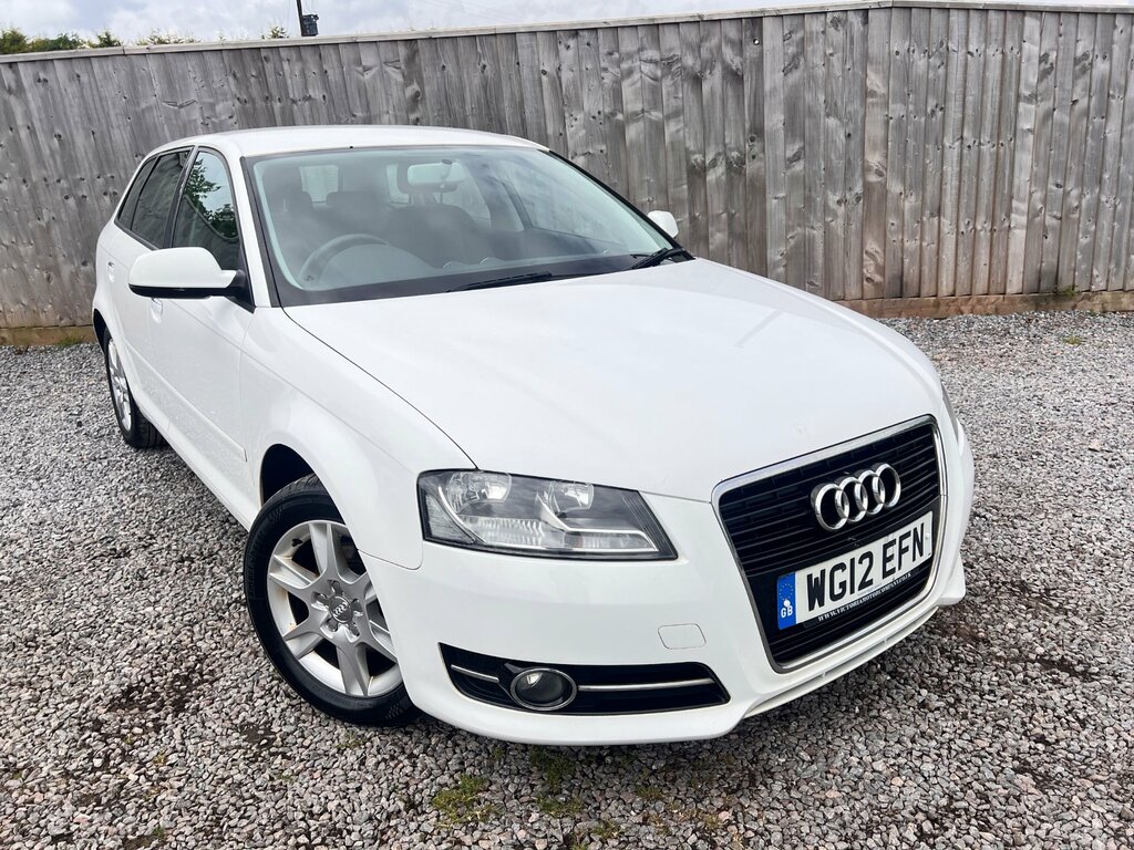 Audi A3 1.6 Tdi Se Sportback Euro 5 Ss WG12EFN White #2