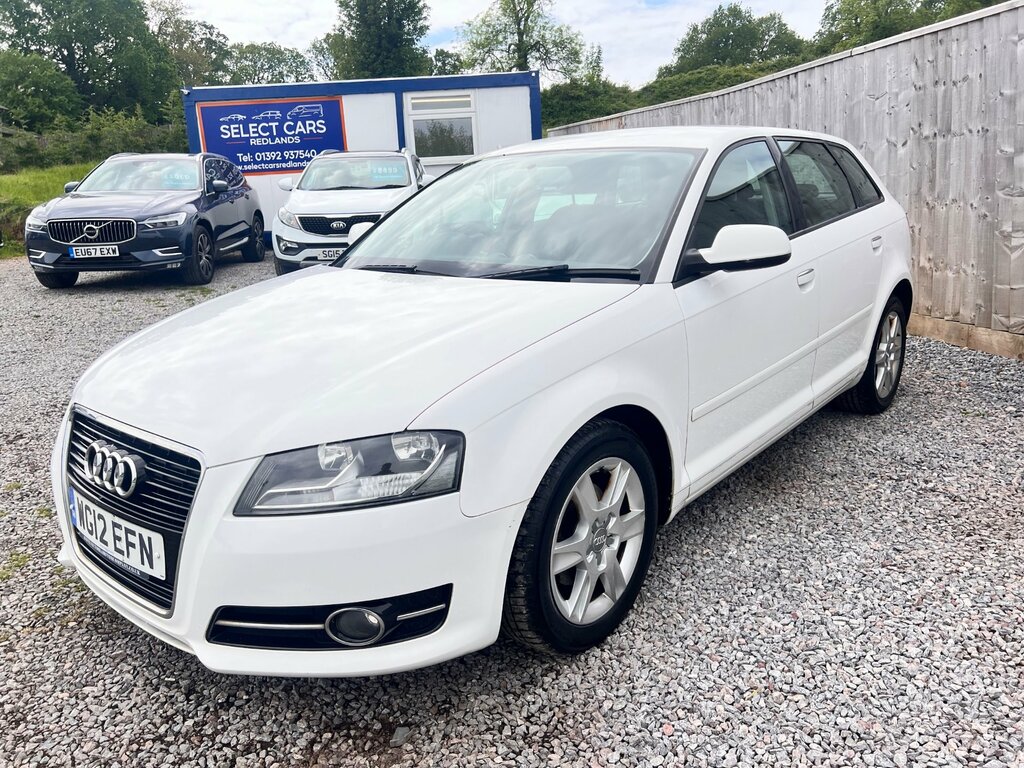 Audi A3 1.6 Tdi Se Sportback Euro 5 Ss WG12EFN White #4
