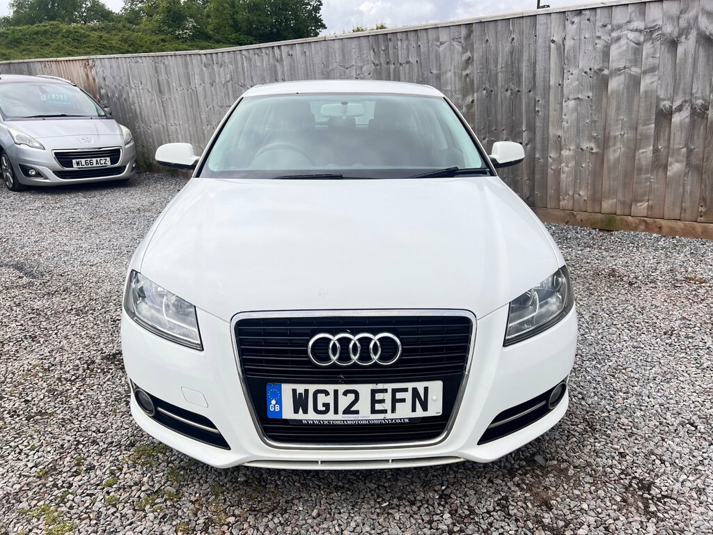 Audi A3 1.6 Tdi Se Sportback Euro 5 Ss WG12EFN White #3