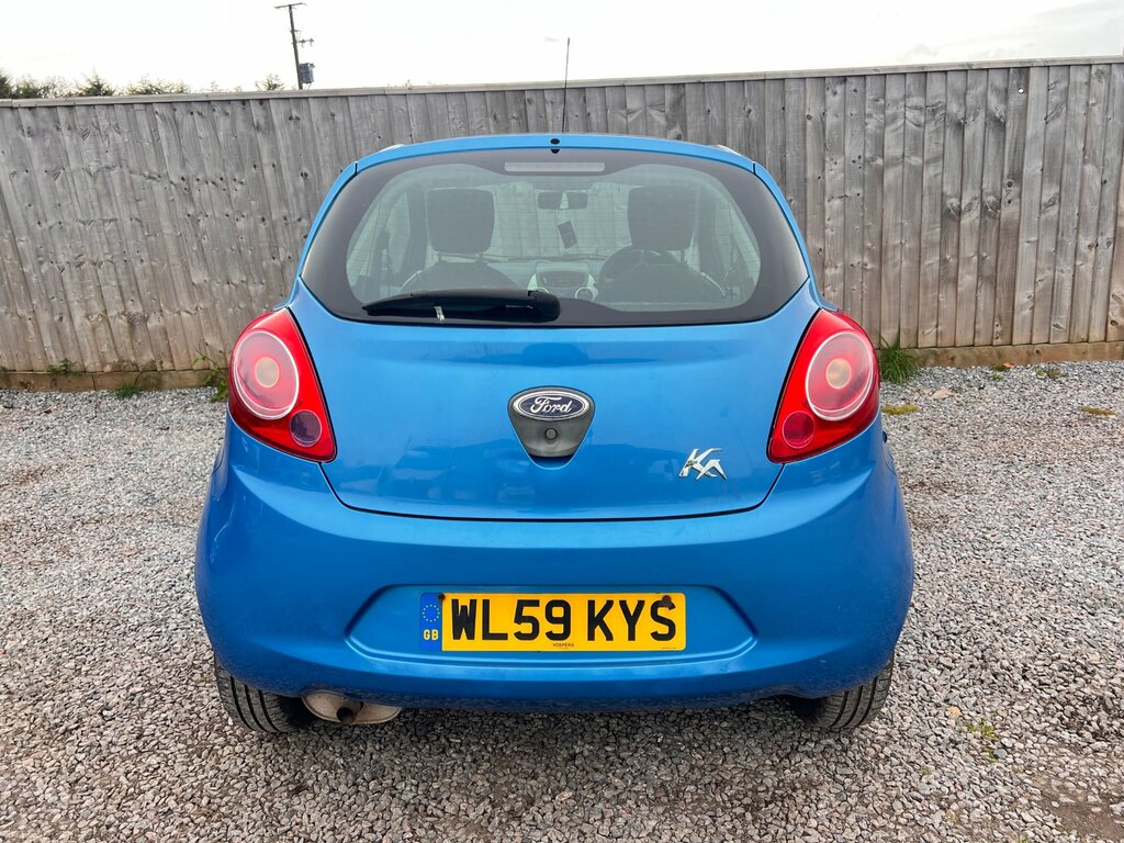 Ford KA 1.2 Studio Hatchback Euro 4 69 Blue #5