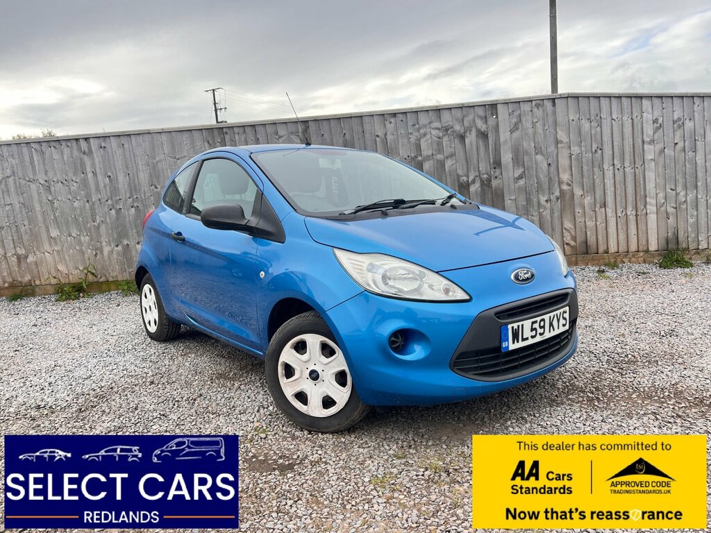 Ford KA 1.2 Studio Hatchback Euro 4 69 Blue