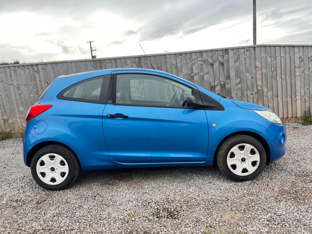 Ford KA 1.2 Studio Hatchback Euro 4 69 Blue #3