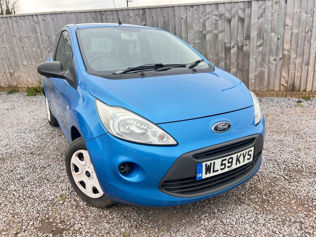 Ford KA 1.2 Studio Hatchback Euro 4 69 Blue #2
