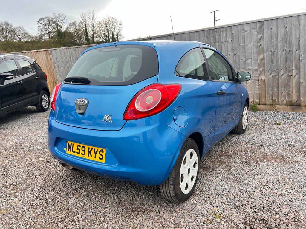 Ford KA 1.2 Studio Hatchback Euro 4 69 Blue #4