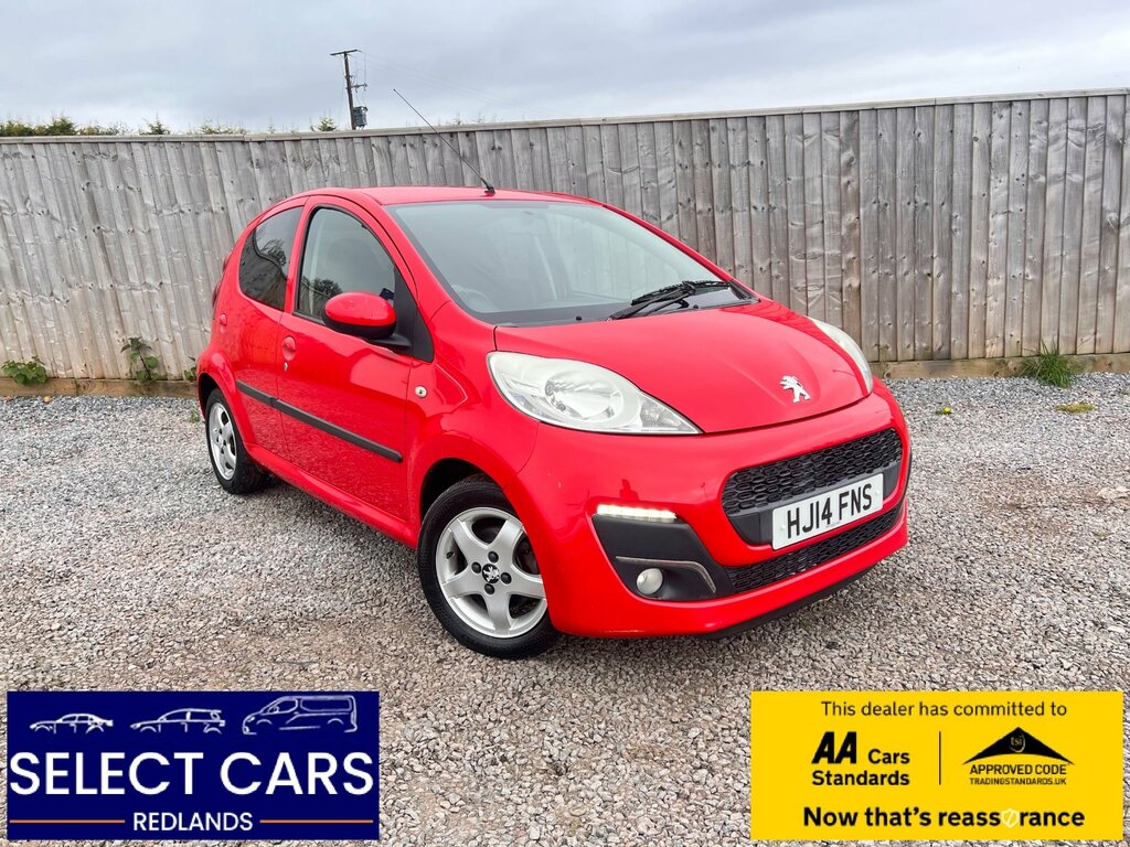 Peugeot 107 1.0 12V Allure Hatchback Euro 5 Red