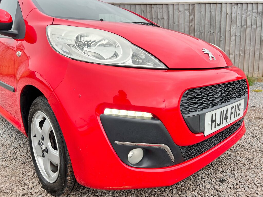 Peugeot 107 1.0 12V Allure Hatchback Euro 5 Red #4