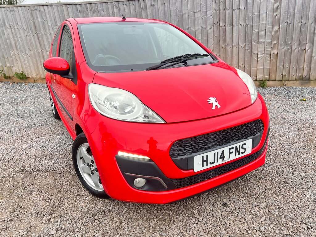 Peugeot 107 1.0 12V Allure Hatchback Euro 5 Red #2