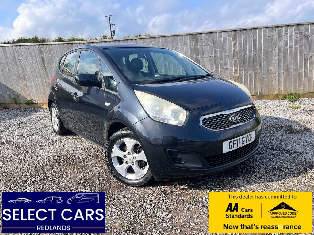 Kia Venga 1.4 2 Mpv Euro 5 89 Bhp Black