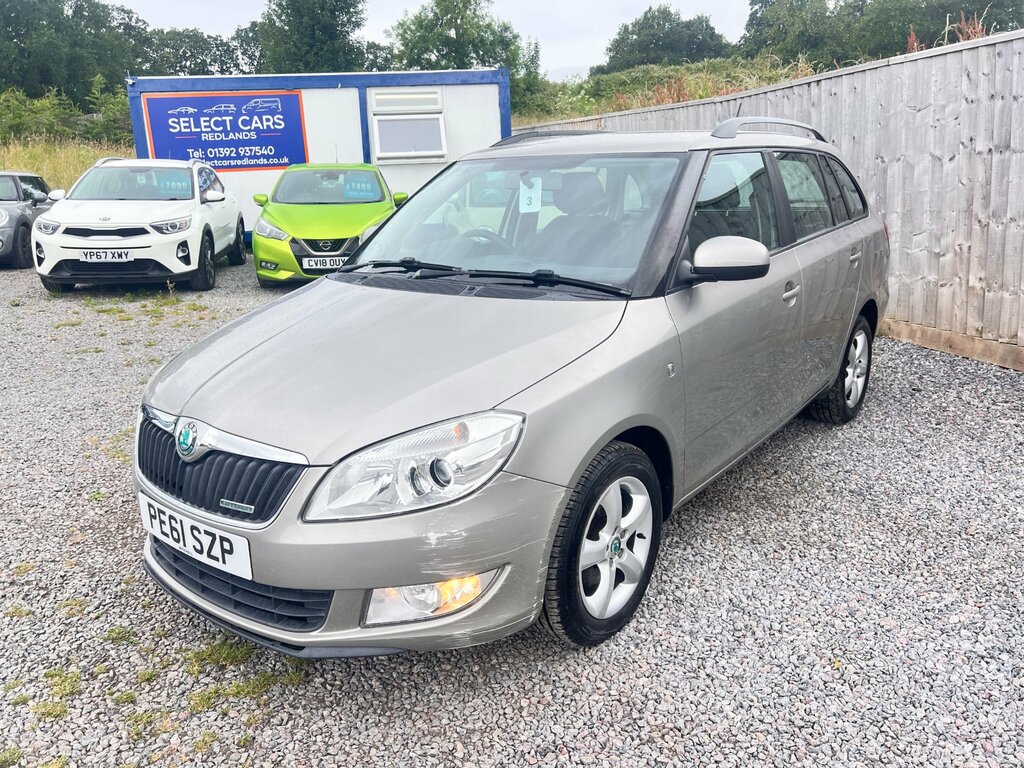 Skoda Fabia 1.2 Tdi Greenline II Estate Euro Beige #4