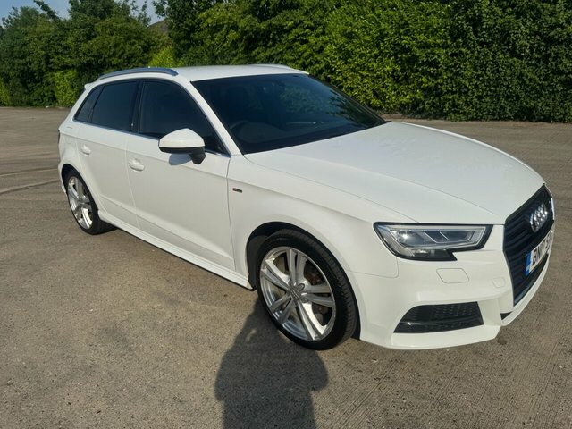 Audi A3 Tdi S Line Sportback White