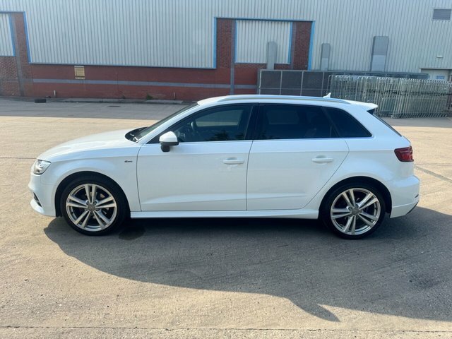 Audi A3 Tdi S Line Sportback BN17SXK White #5