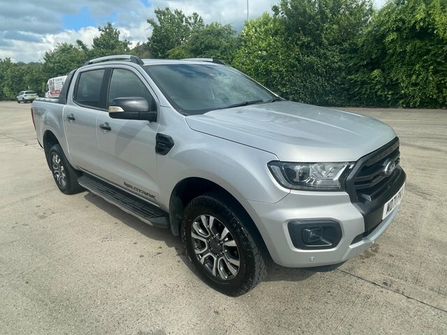 Ford Ranger Ecoblue Wildtrak Pickup Double Silver