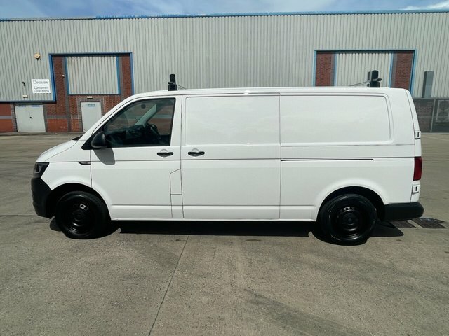 Volkswagen Transporter Tdi T30 Bluemotion Tech BD68EEO White #6