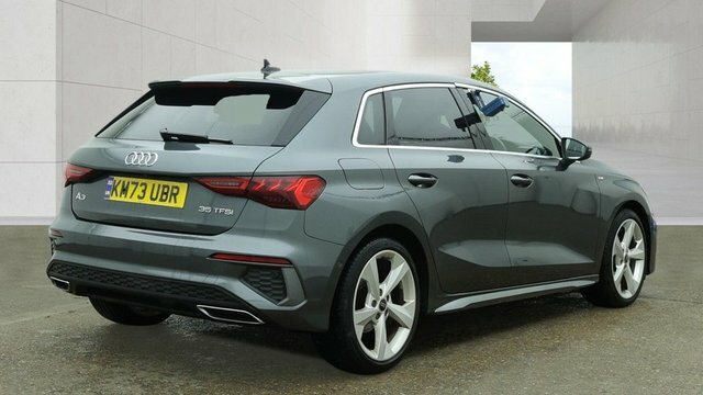 Audi A3 Tfsi 35 S Line KM73UBR Grey #5
