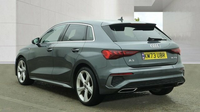 Audi A3 Tfsi 35 S Line KM73UBR Grey #3
