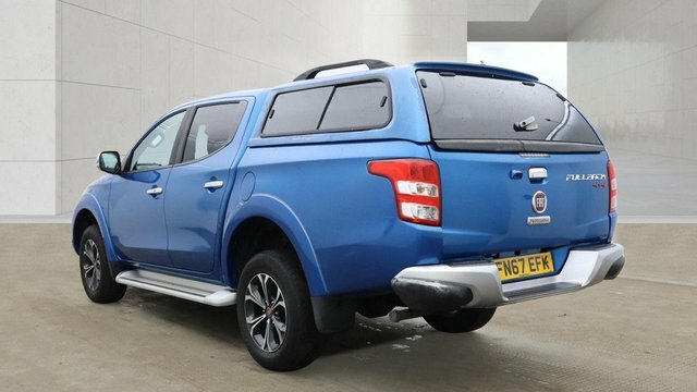 Fiat Fullback LX Pickup Double Cab Blue #3