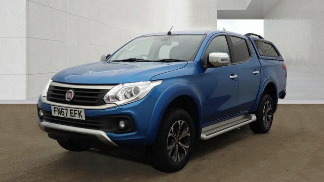 Fiat Fullback LX Pickup Double Cab Blue #2