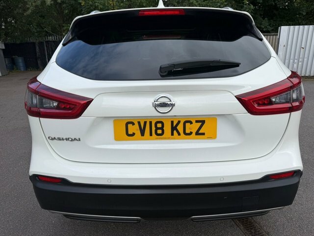 Nissan Qashqai Dci N-connecta Suv CV18KCZ White #6