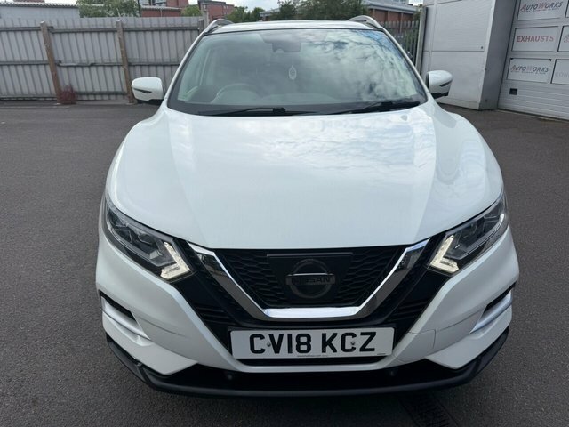 Nissan Qashqai Dci N-connecta Suv CV18KCZ White #5