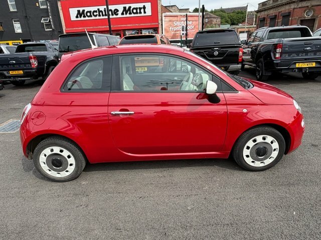 Fiat 500 Colour Therapy Hatchback Red #5