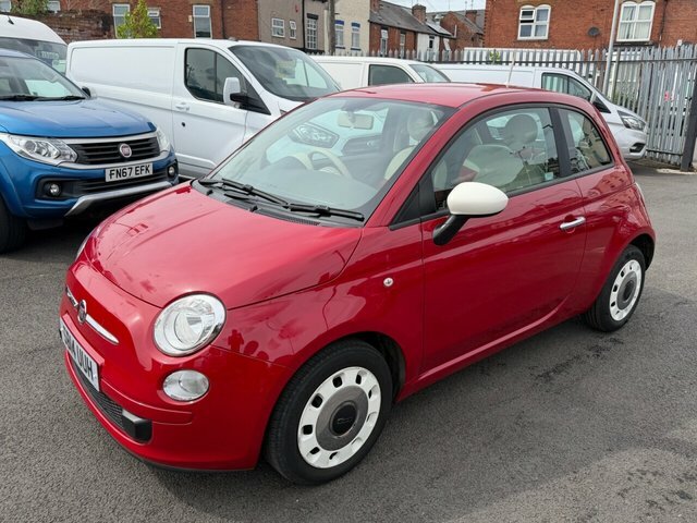 Fiat 500 Colour Therapy Hatchback Red #2