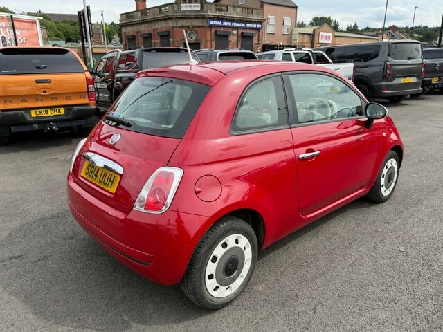 Fiat 500 Colour Therapy Hatchback Red #3