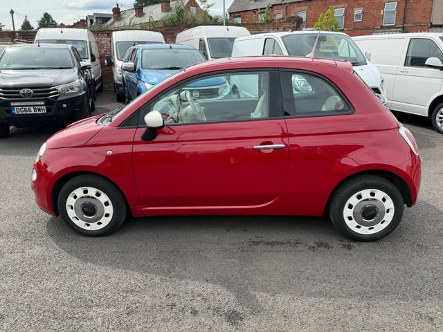 Fiat 500 Colour Therapy Hatchback Red #6