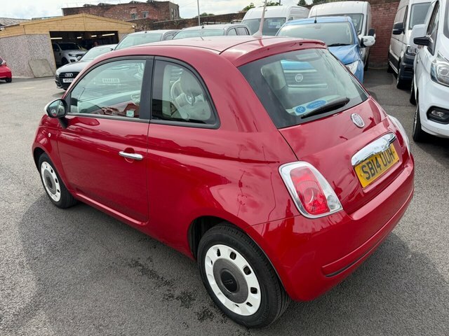 Fiat 500 Colour Therapy Hatchback Red #4