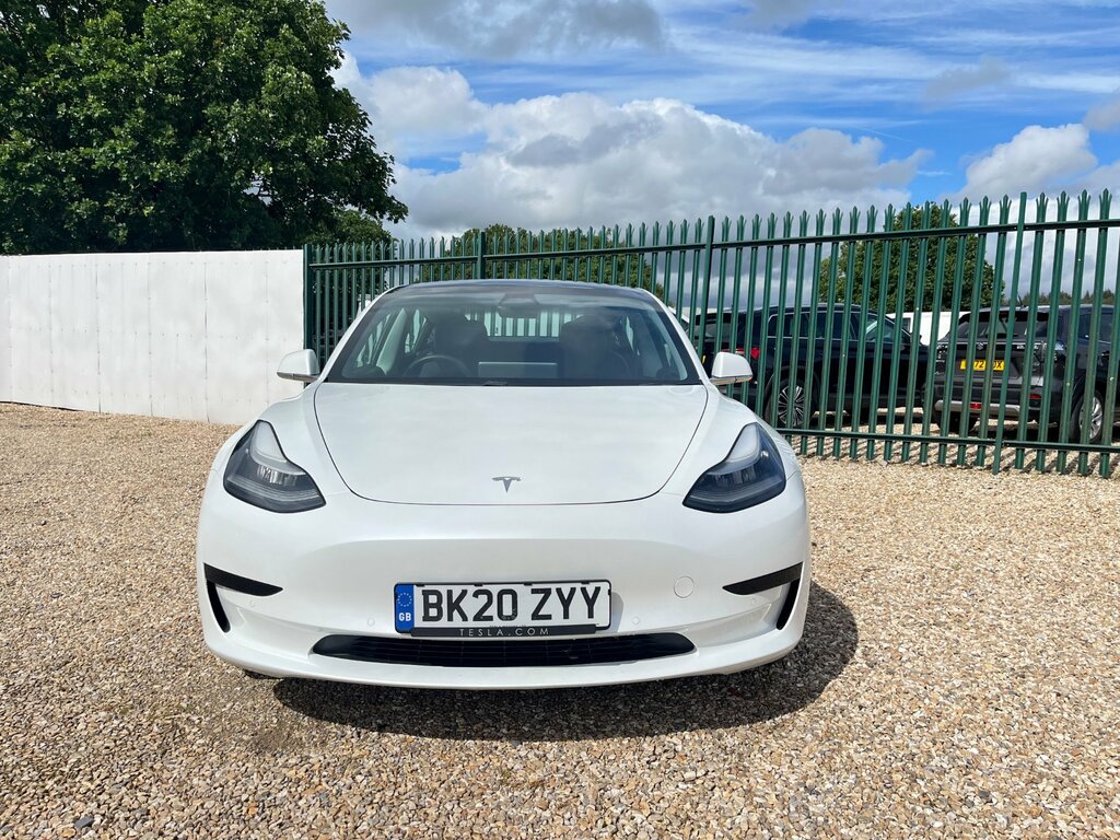 Tesla Model 3 Standard Range Plus Saloon Rwd BK20ZYY White #2