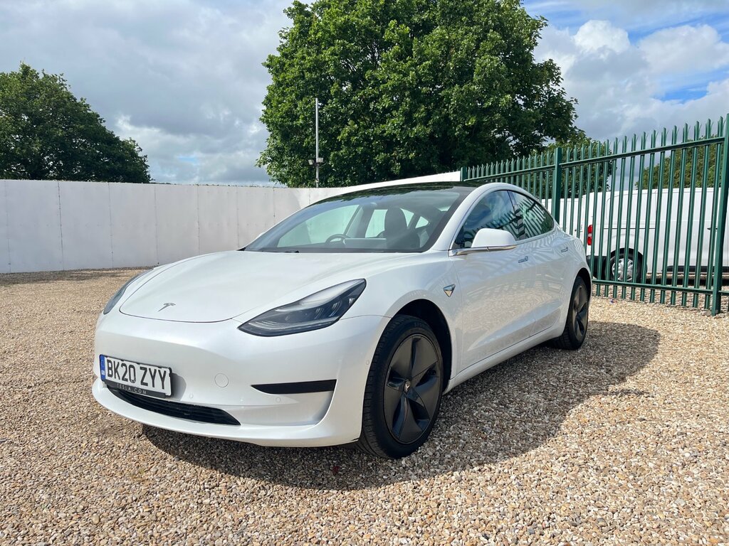 Tesla Model 3 Standard Range Plus Saloon Rwd BK20ZYY White #3