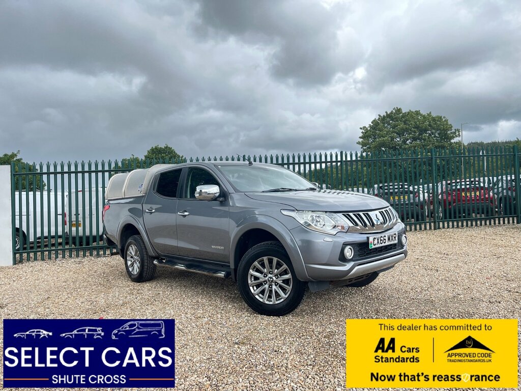 Mitsubishi L200 2.4 Di-d Dc Warrior Pickup Double Cab M Grey