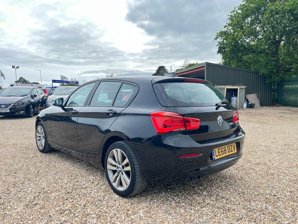 BMW 1 Series 1.5 116D Sport Hatchback Euro 6 LE68DZV Black #6