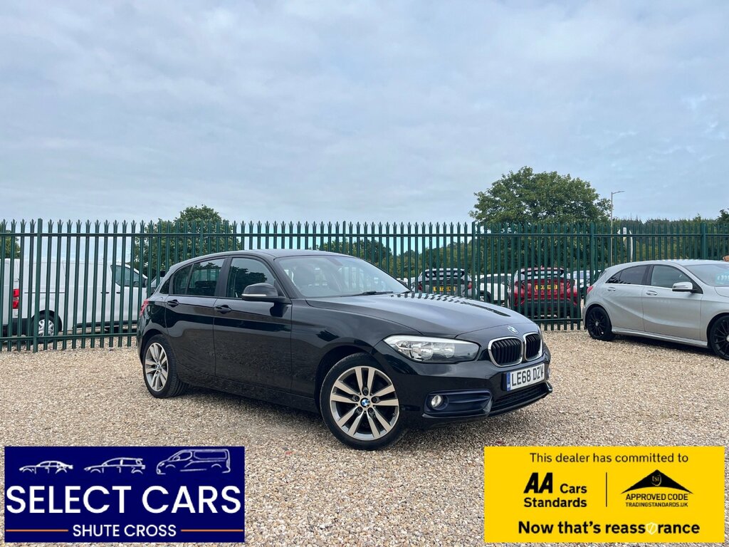 BMW 1 Series 1.5 116D Sport Hatchback Euro 6 Black