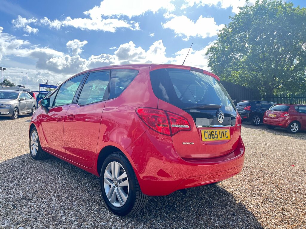 Vauxhall Meriva 1.4I Life Mpv Euro 6 100 Ps Red #5