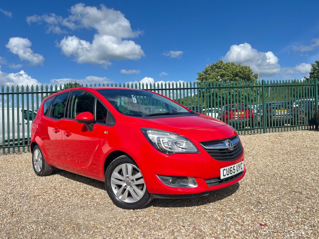 Vauxhall Meriva 1.4I Life Mpv Euro 6 100 Ps Red
