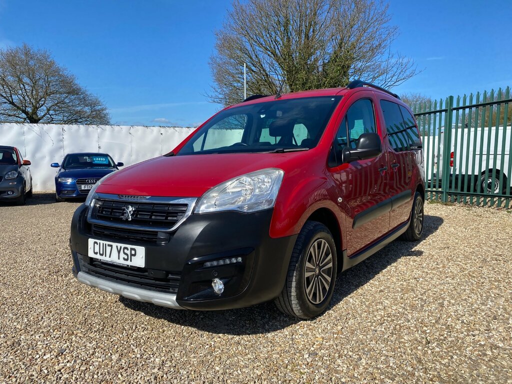Peugeot Partner Tepee 1.6 Bluehdi Outdoor Mpv Etg Euro 6 Ss Red #4