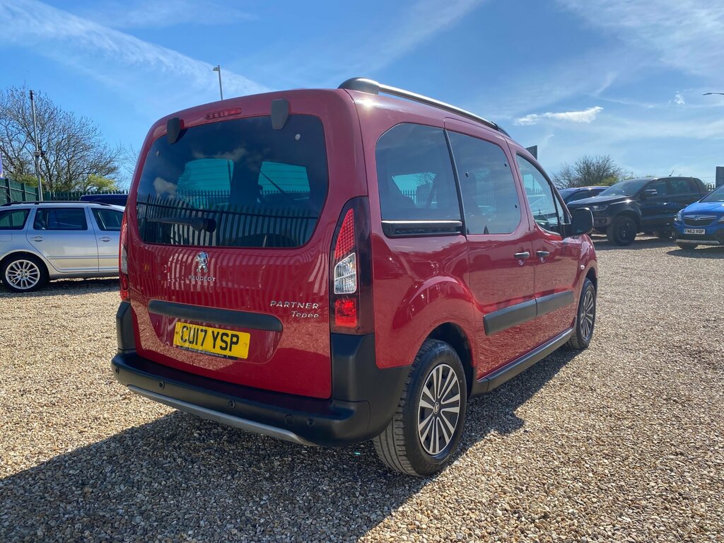 Peugeot Partner Tepee Mpv Blue #8