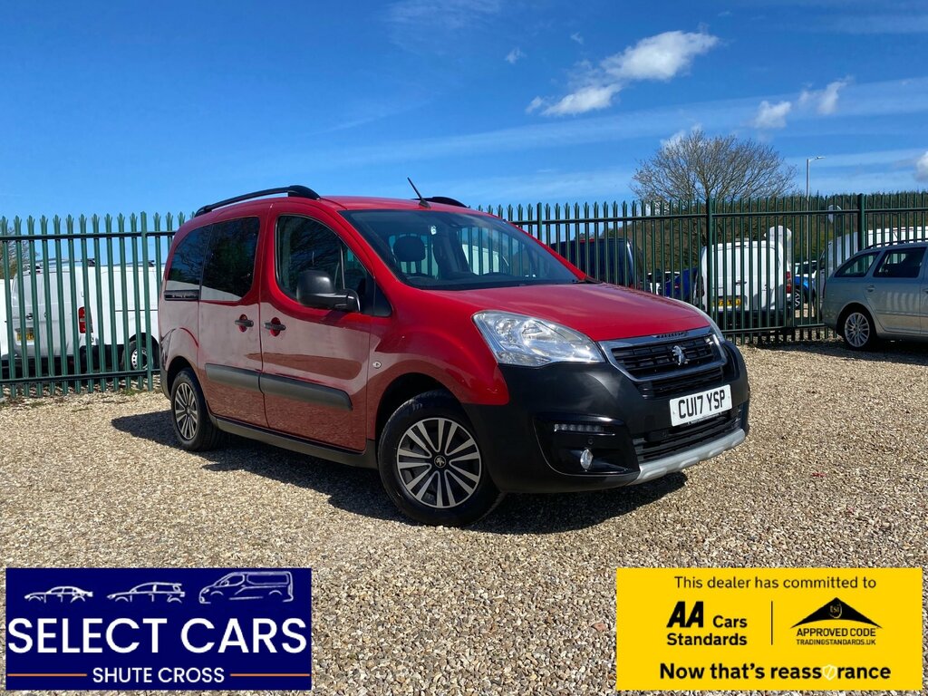 Peugeot Partner Tepee 1.6 Bluehdi Outdoor Mpv Etg Euro 6 Ss Red