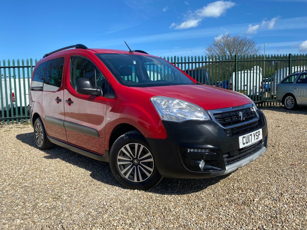 Peugeot Partner Tepee 1.6 Bluehdi Outdoor Mpv Etg Euro 6 Ss Red #2