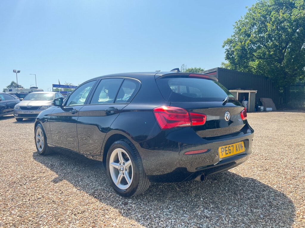 BMW 1 Series 1.5 118I Se Hatchback Euro 6 Ss PE67AVM Black #5