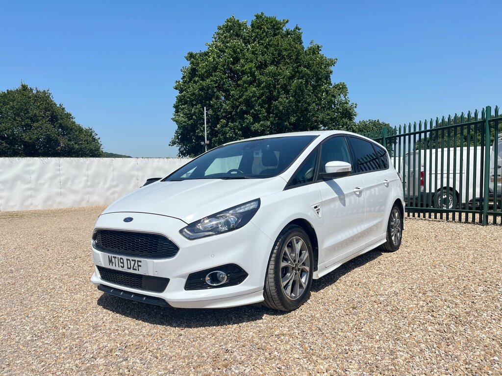 Ford S-Max 2.0 Ecoblue St-line Mpv Euro 6 S White #4