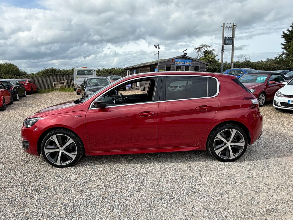 Peugeot 308 1.6 Bluehdi Gt Line Hatchback Eu Red #6