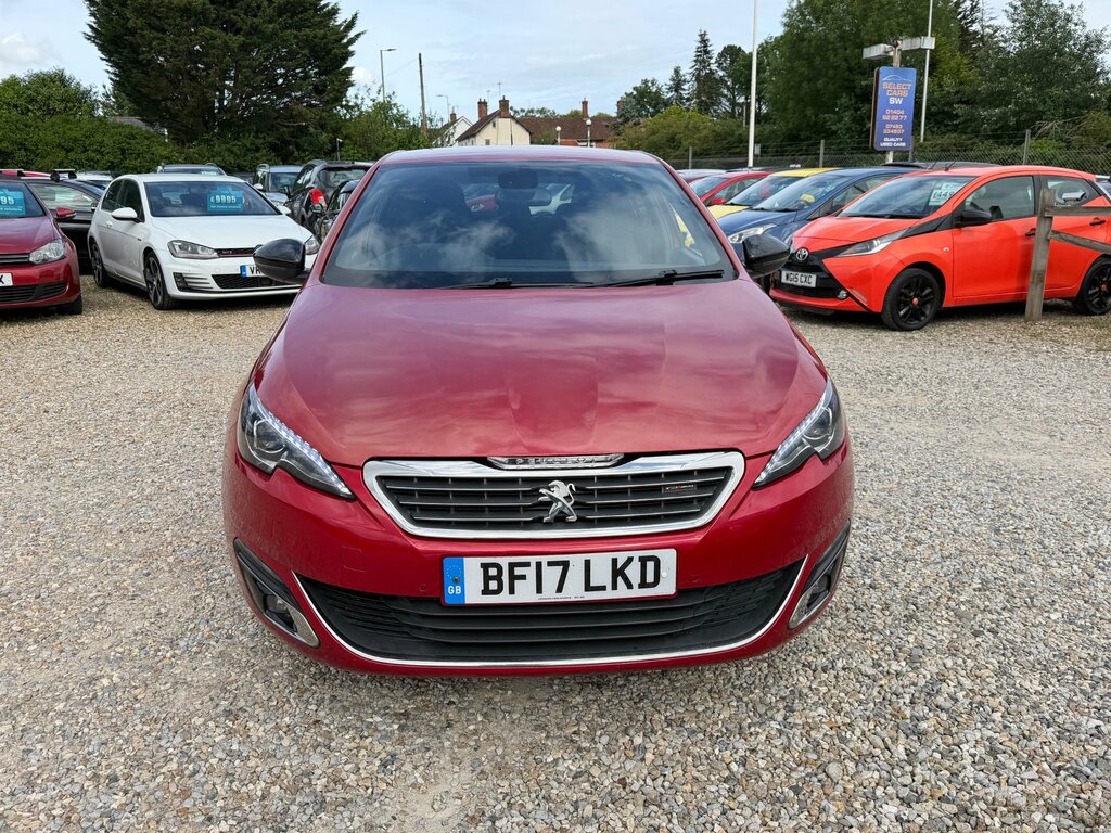 Peugeot 308 1.6 Bluehdi Gt Line Hatchback Eu Red #4
