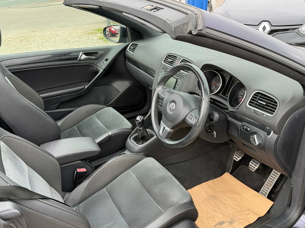 Volkswagen Golf 2.0 Tdi Bluemotion Tech Gt Cabriolet Ma Purple #2