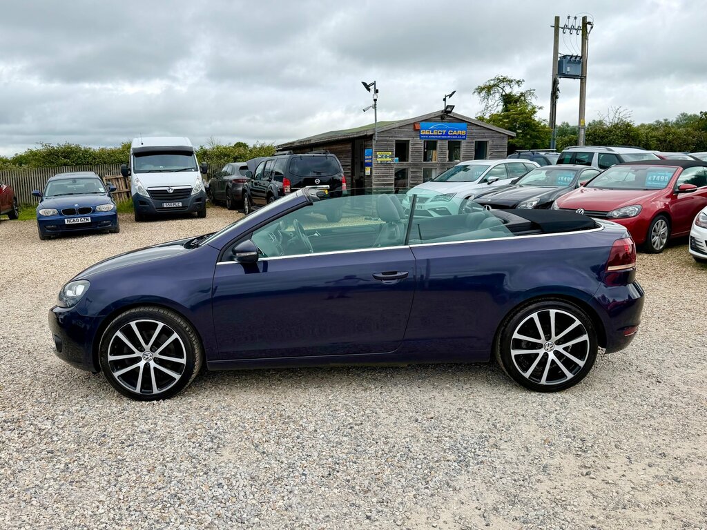 Volkswagen Golf 2.0 Tdi Bluemotion Tech Gt Cabriolet Ma Purple #6