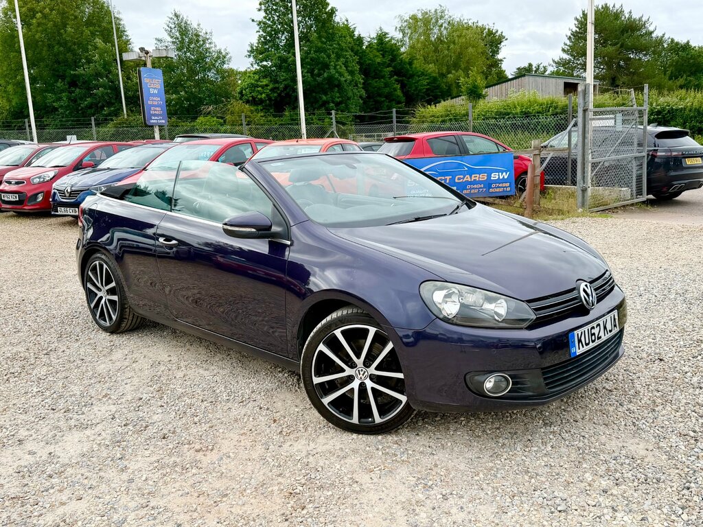 Volkswagen Golf 2.0 Tdi Bluemotion Tech Gt Cabriolet Ma Purple